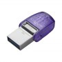 Kingston | DataTraveler | DT Micro Duo 3C | 256 GB | USB Type-C and Type-A | Purple - 3